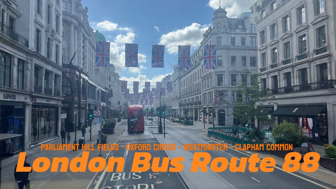 One of London best bus routes? Explore London on Route 88 from North-West to South-West