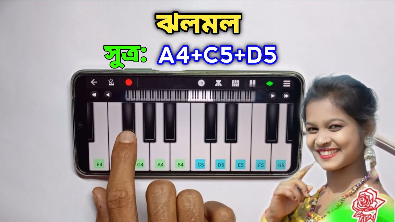 Jholo Molo | ঝলমল | Piano | New Purulia Song | Asad Teck