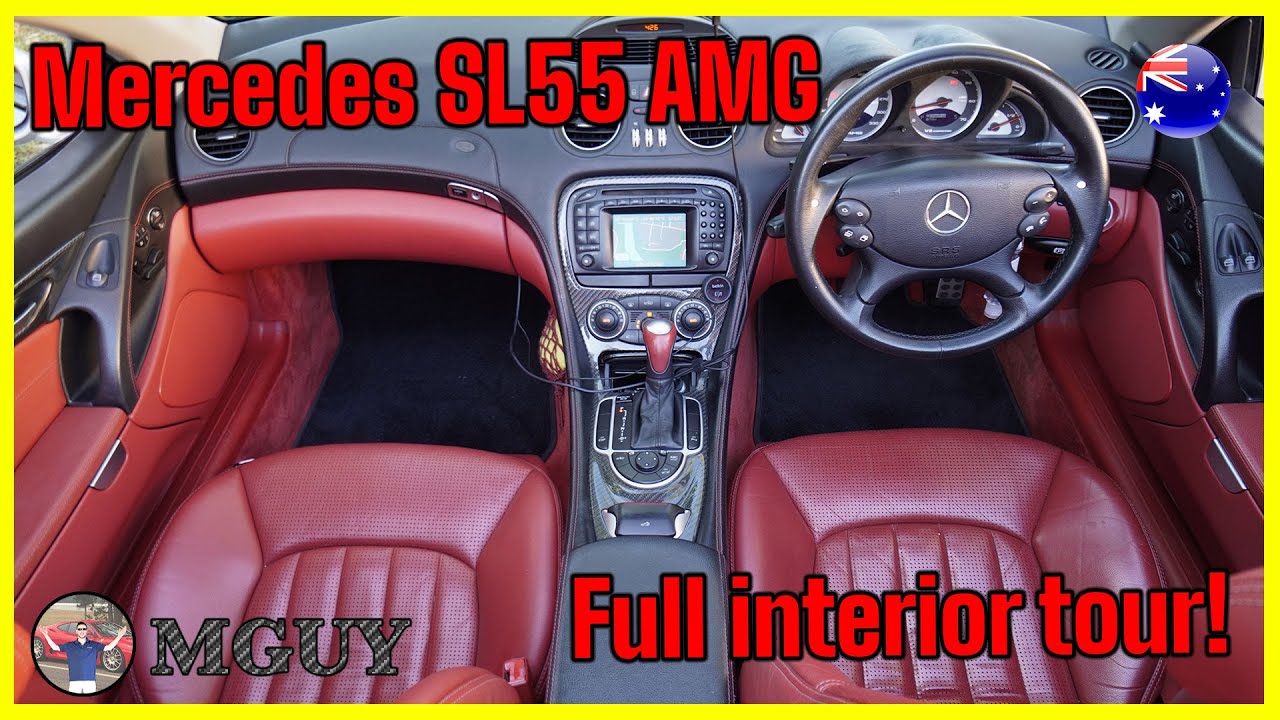 Mercedes-Benz SL55 AMG (2002) — полный обзор салона | MGUY Australia