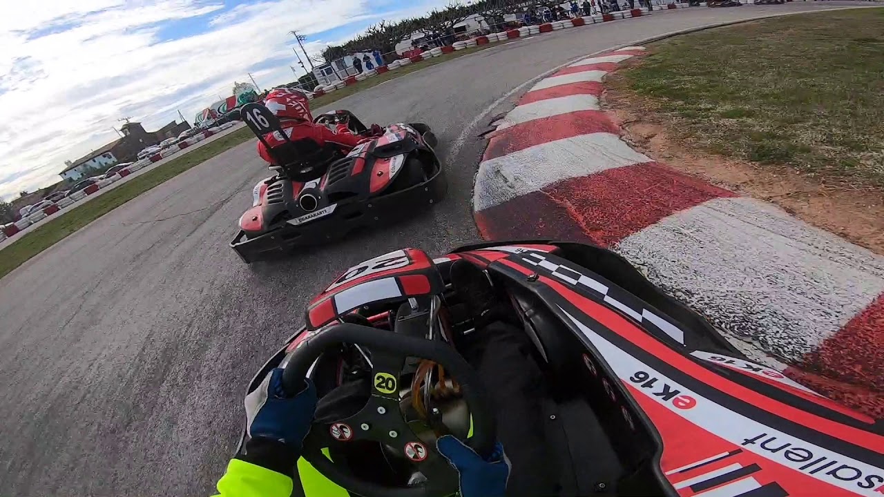 SKC GP2 - Sallent - Final Plata - Remontada de P9 a P3 (Miki Santamaria)