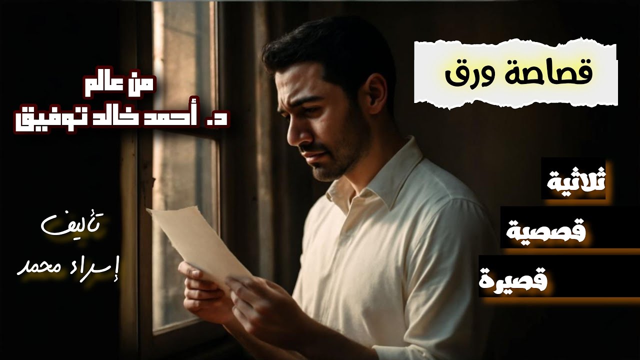 قصاصة ورق | ثلاثية قصصية | من عالم د.أحمد خالد توفيق