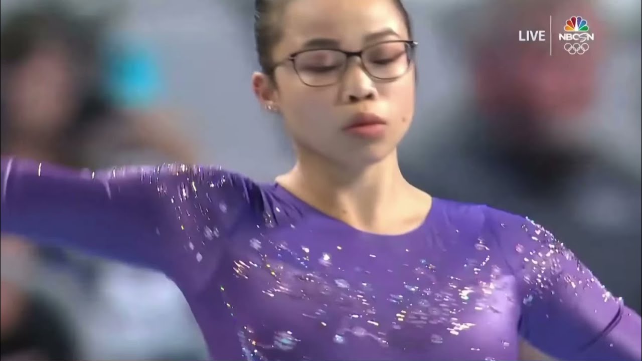Morgan Hurd Floor 2021 U.S Championships Day 1