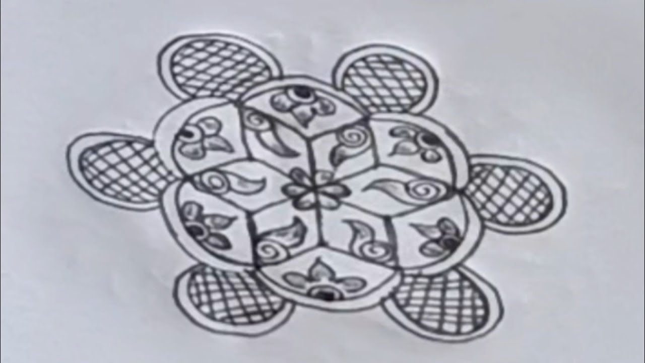 💐Maha Shivaratri Special Rangoli💐 Simple Beautiful Rangoli💐Aruna's rangoli world