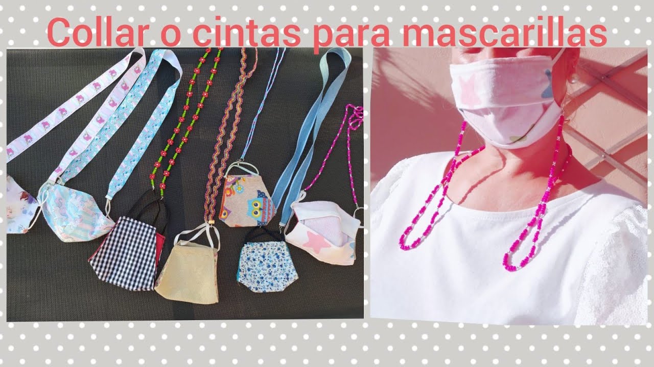 Collar o cinta para mascarilla