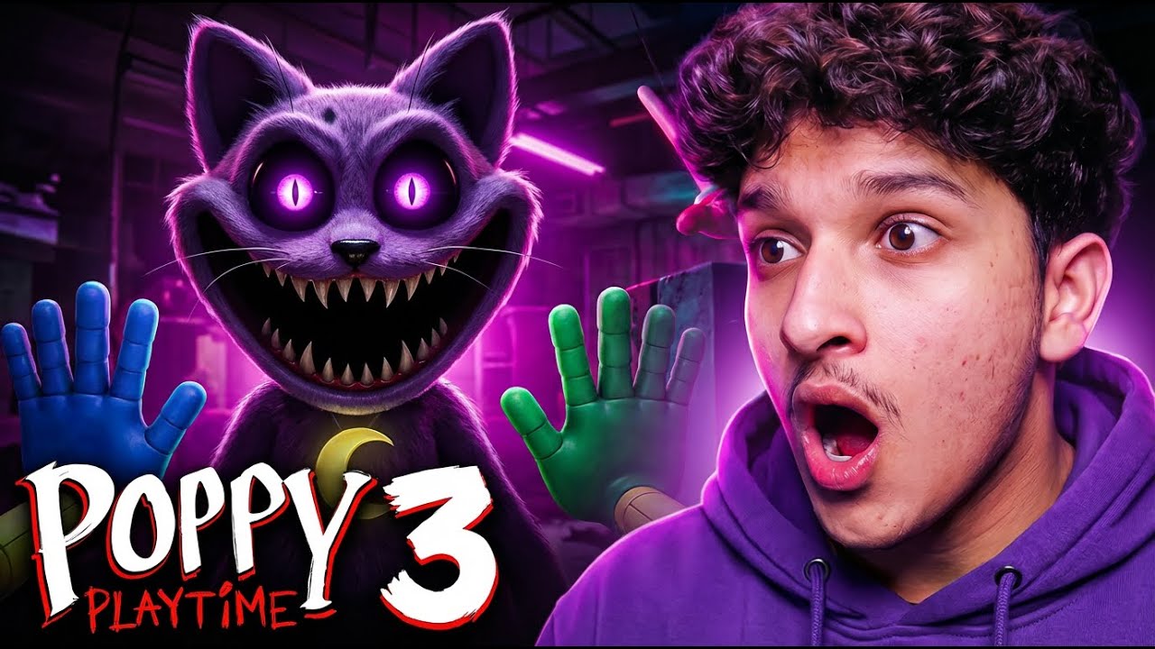 I FINALLY MET CATNAP… 😨 | Poppy Playtime Chapter 3 Gameplay