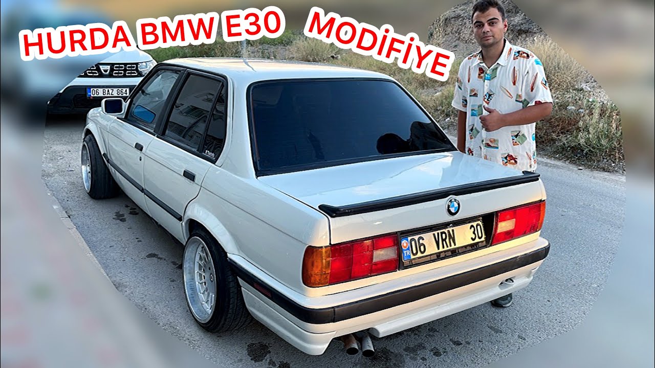 HURDA OLARAK ALDIĞIM BMW E30'u MODİFİYE EDİYORUZ (SON HALİ)