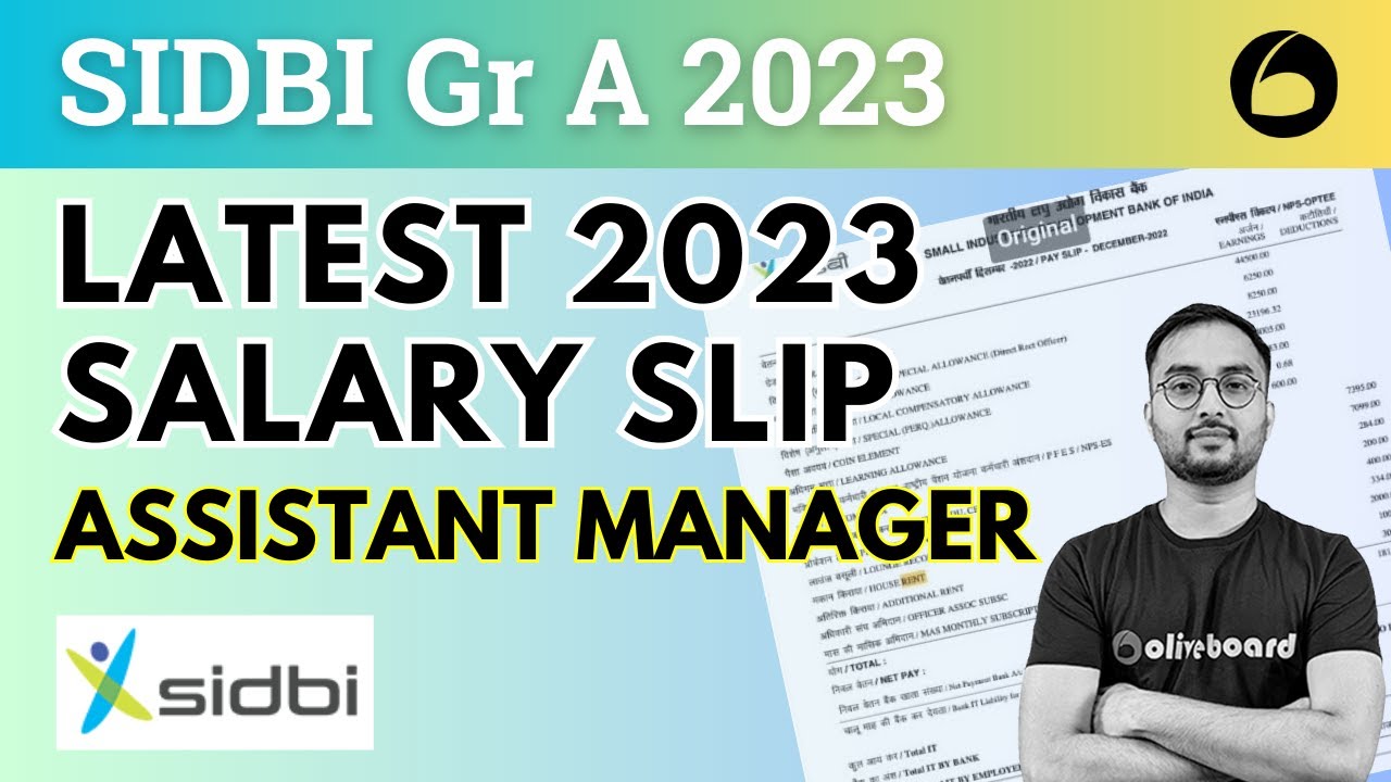 SIDBI Grade A Assistant Manager Salary | SIDBI Grade A Salary 2023 | SIDBI Grade A Notification 2023