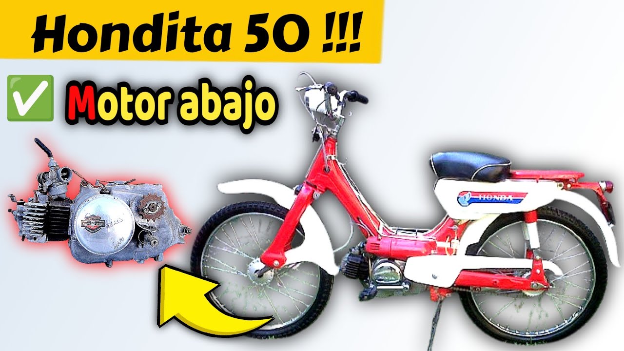 Honda PC50 Restauración – EP- 2 | Quitando el Motor y Preparando para la Magia