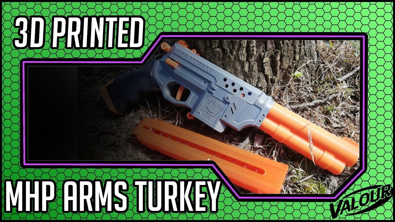 [REVIEW] MHP Arms Turkey 3D Printed Nerf Blaster