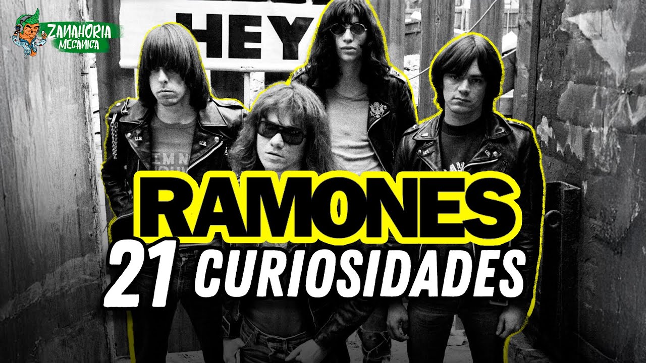 20 + 1 CURIOSIDADES 🤔 de LOS RAMONES 🎸🥁 | Zanahoria Mecánica