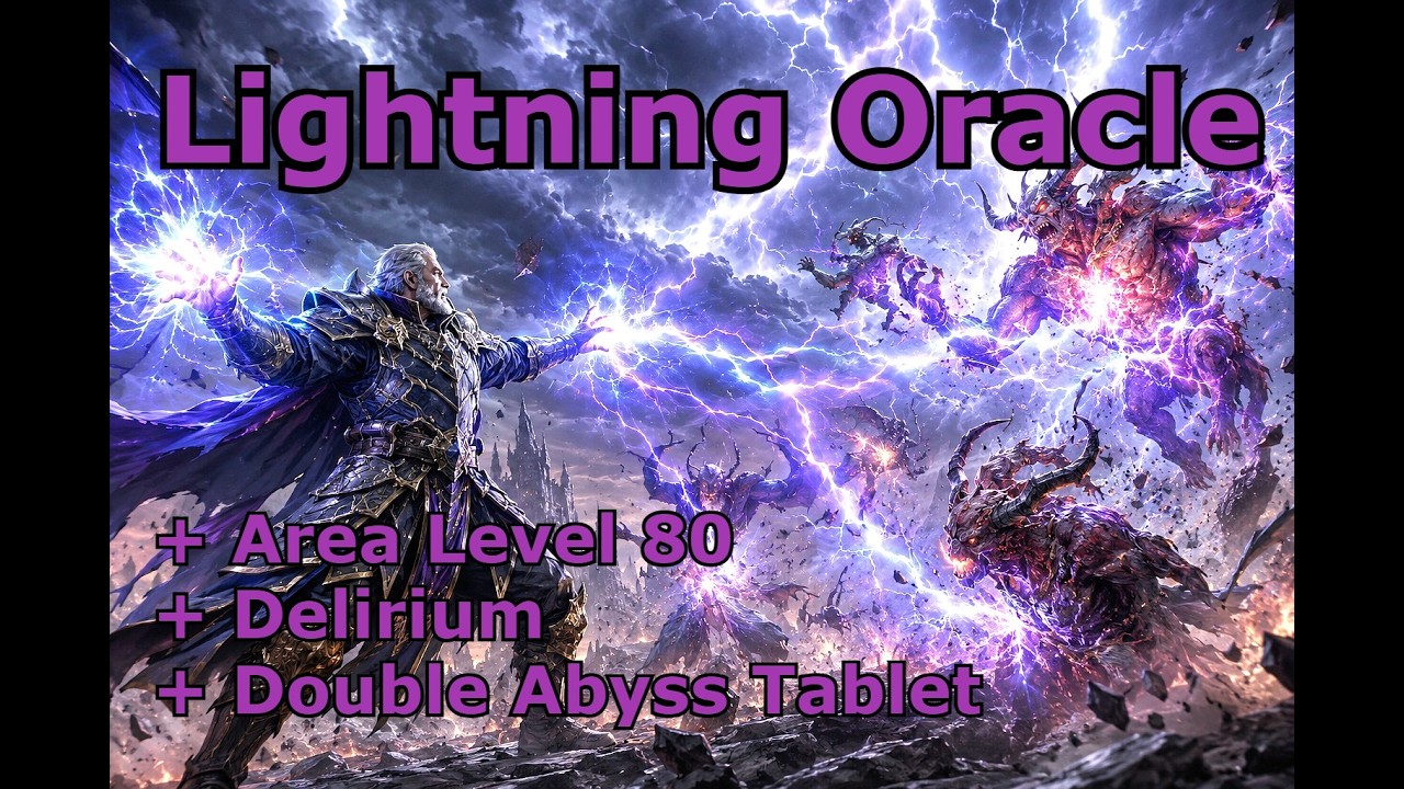 Double Arc Cast on Crit + Choir of the Storm Oracle (Perma Archon) - Path of Exile 2 