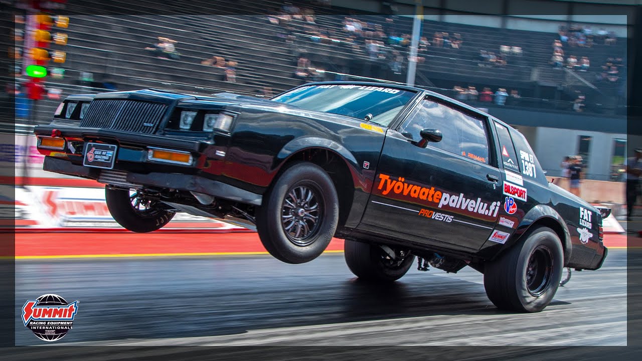 CHAMPIONSHIP DRAG RACING AT TIERP ARENA, SWEDEN - AUGUST '24