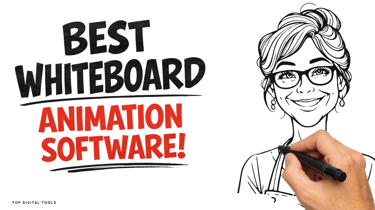 10 Amazing Whiteboard Animation Software!