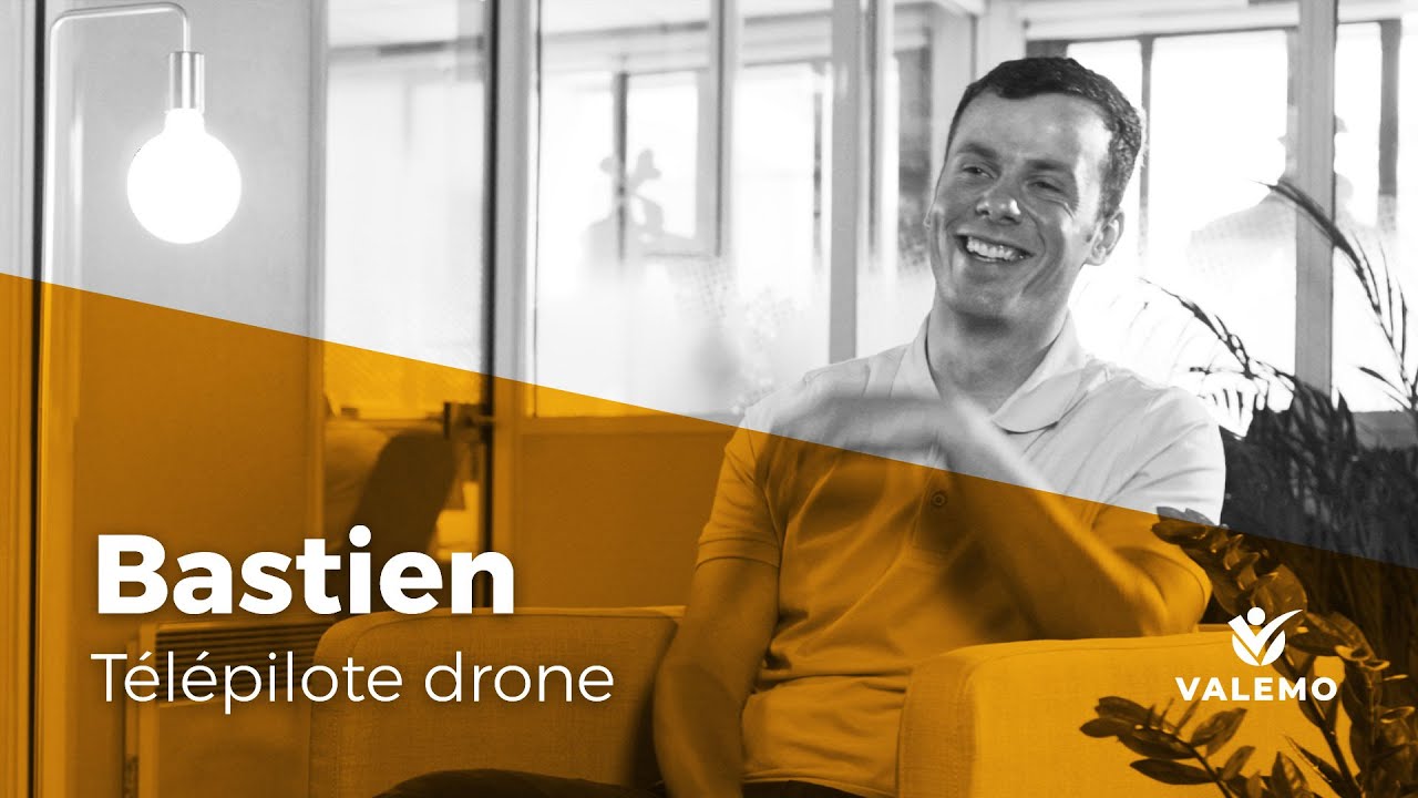 Bastien, télépilote de drones chez VALEMO – Vos actifs entre de bonnes mains