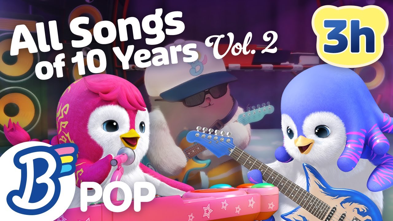 3 HOURS of ALL Songs for 10 Years (2013-2024) Vol. 2 l Nursery Rhymes, ABC Songs, Kids Songs