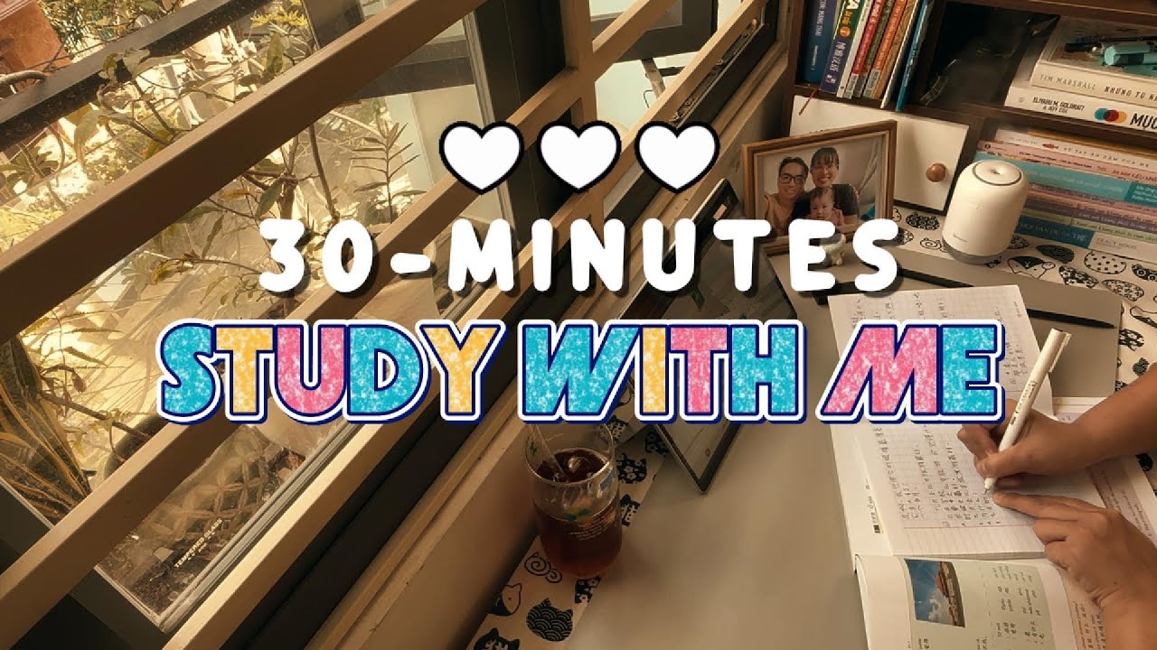 30-Minutes Study with Me 🐣 / 🎶Mozart Symphony for 📖Real Study