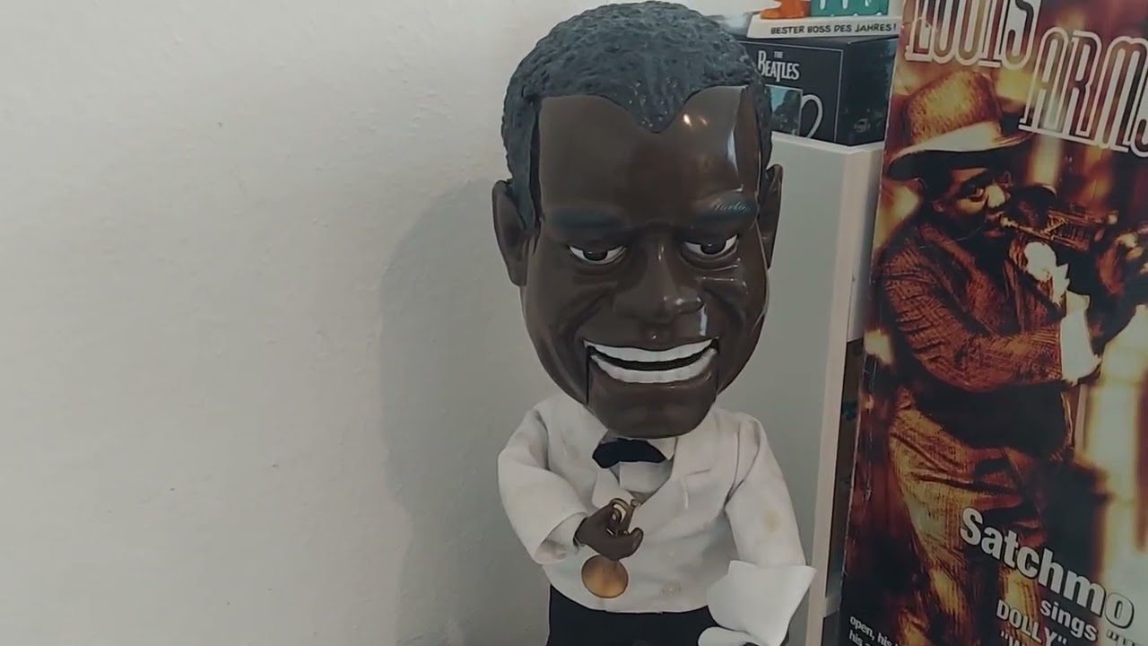 Gemmy: Pop Culture - Louis Armstrong Animated Figure
