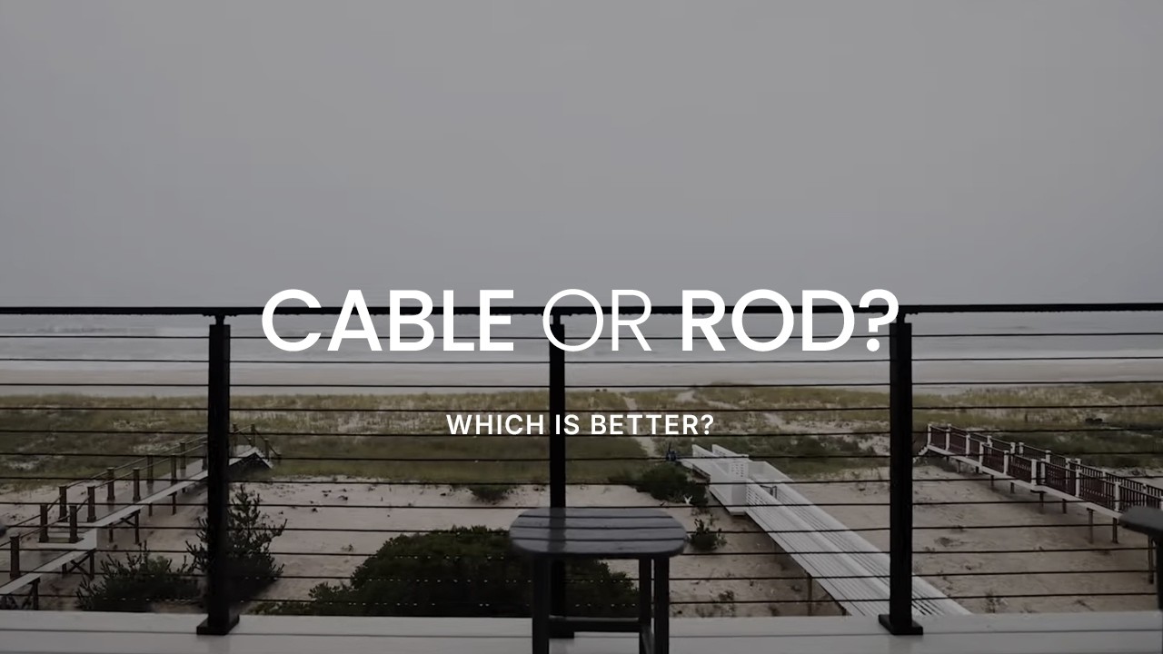Rod Railing vs Cable Railing: Which is Better?