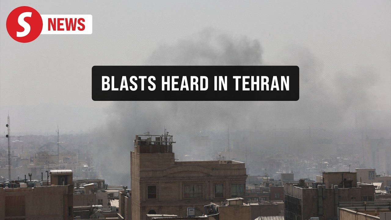 Explosions heard in Iran's capital as Israel launches 