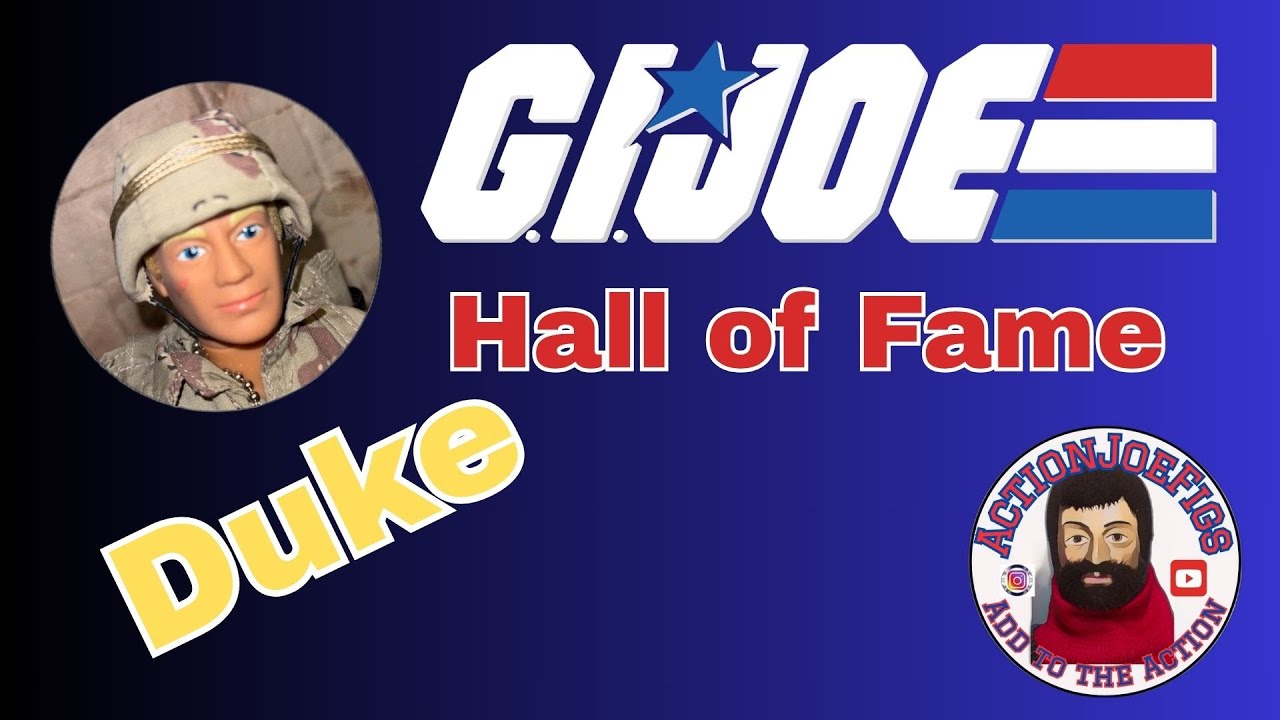 GI Joe Hall of Fame Duke Action Figure Review (1991) | Vintage 12-Inch GI Joe Hasbro