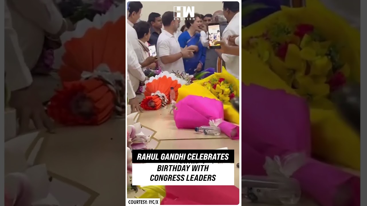 Rahul Gandhi Birthday: Congress MP Celebrates Birthday with Party Workers In Delhi