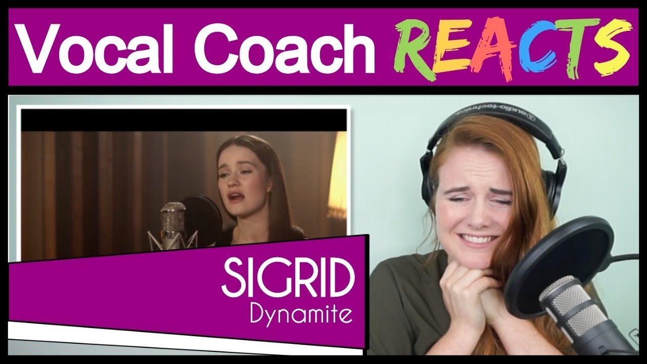 Vocal Coach reacts to Sigrid - Dynamite (Acoustic Live)