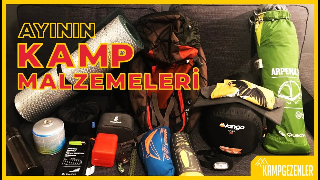 AYININ KAMP MALZEMELERİ | Kamp &Ccedil;antamda Ne Var ?