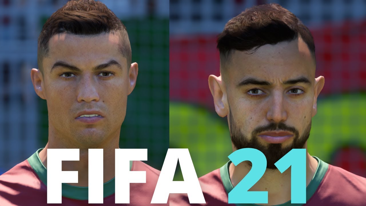 FIFA 21 All Portugal Real Faces