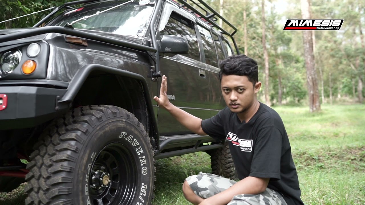 modifikasi suzuki vitara siap diajak overland dan offroad