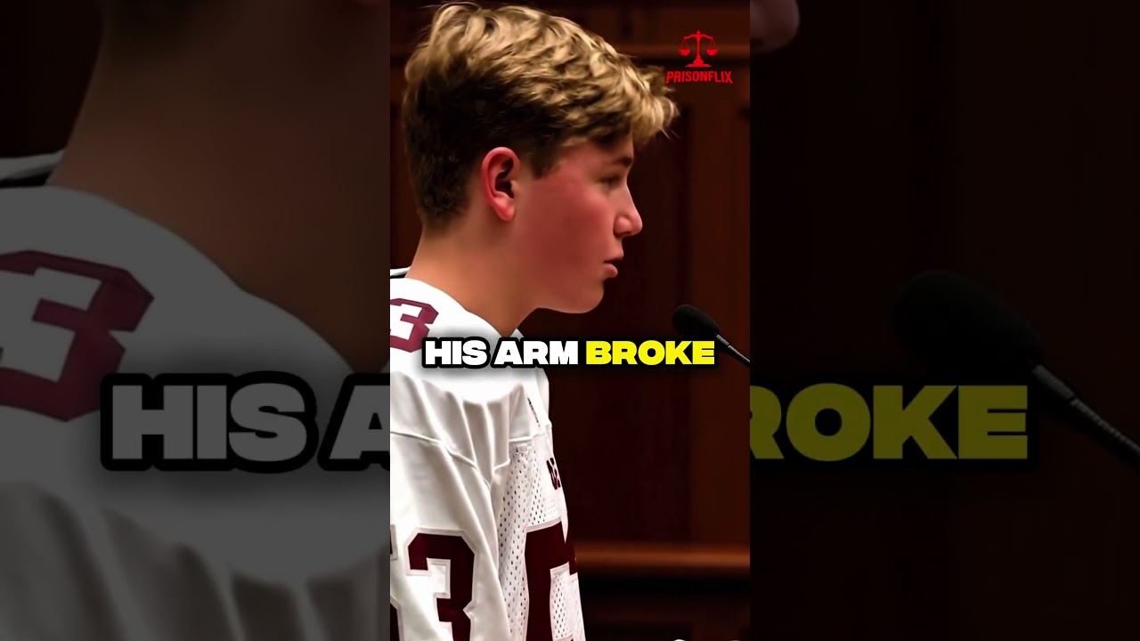 Teen Arrested for Tackling Armed Robber ⚖️😱 #courtroomdrama