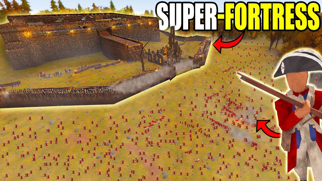 Can Red Coats Siege SUPER-FORTRESS Defense in NEW Rising Front Update?!