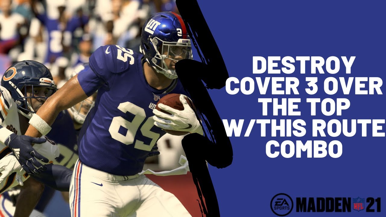 How to Beat Cover 3 in Madden 21| The Best Passing Play Against Zone Coverage| Madden 21 Tips|