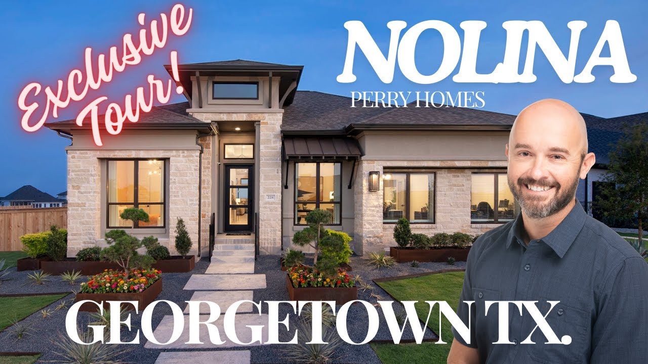 Perry Homes | NOLINA Community | Model Home Tour | Georgetown Texas