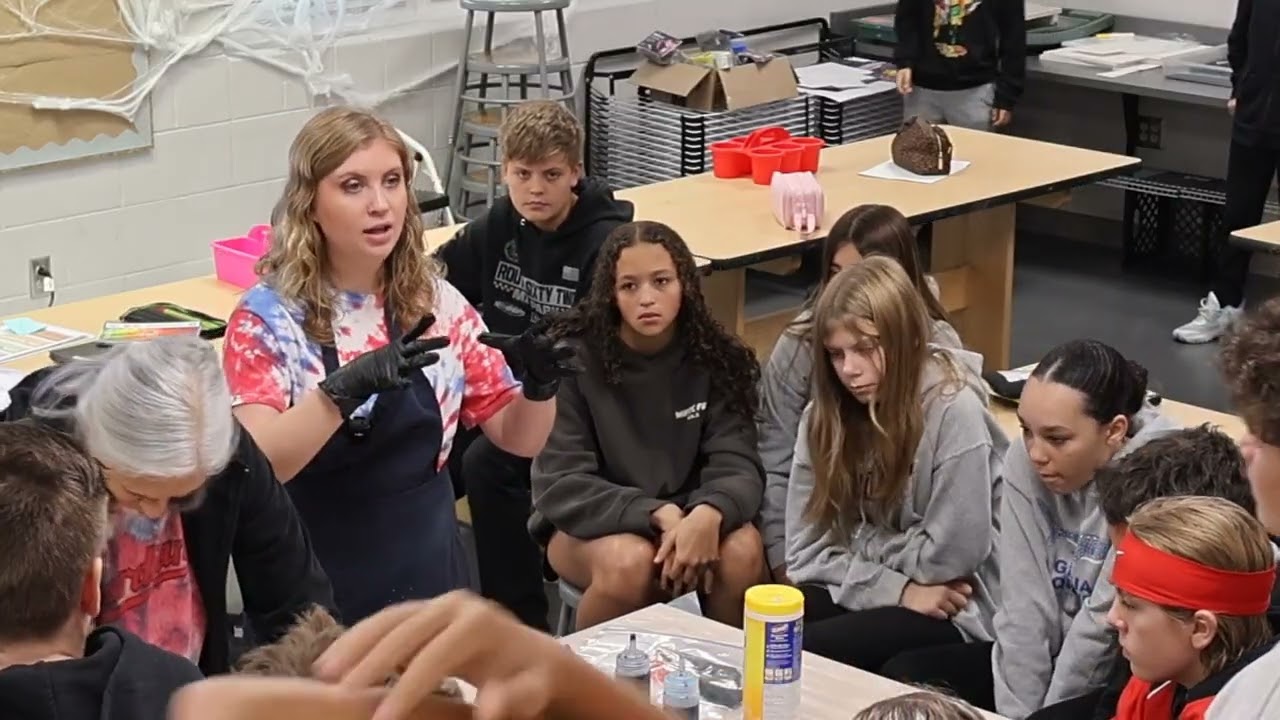 Tied Dye with Miss Martynowski