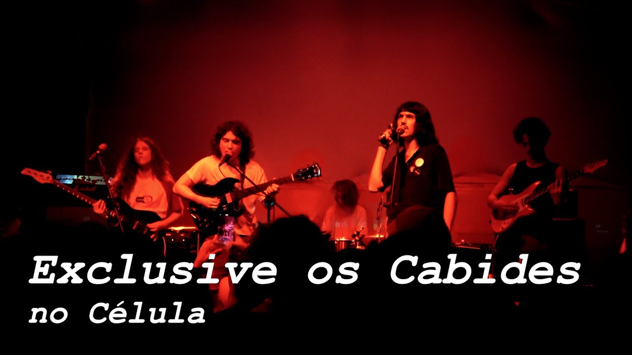 Exclusive os Cabides ao vivo no Célula Showcase