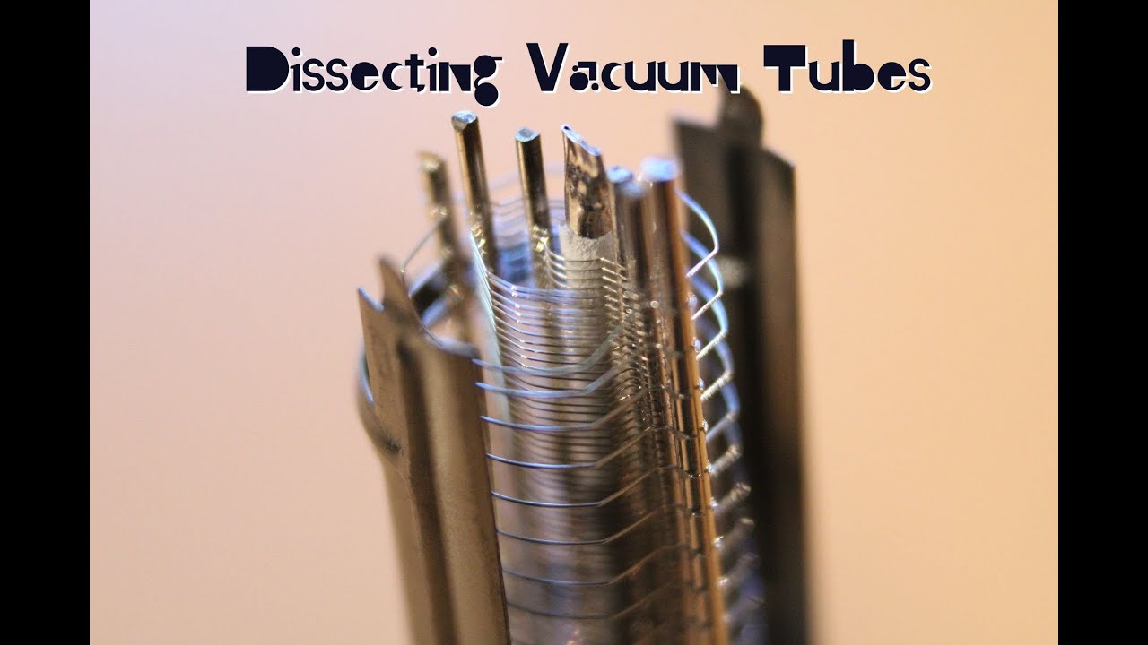 Taking a Look Inside a Triode, Two Pentodes and Thyratron