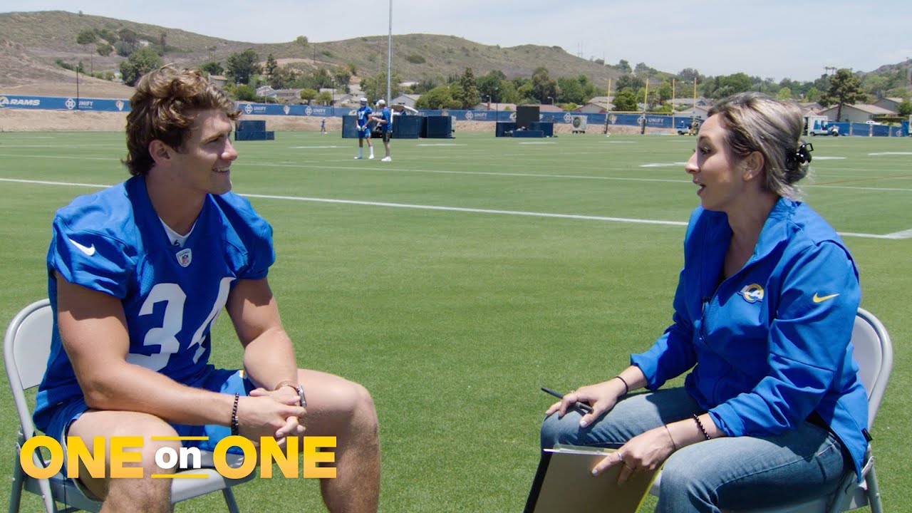 Jake Funk Excited To Learn In Sean McVay's Offense  | One-on-One