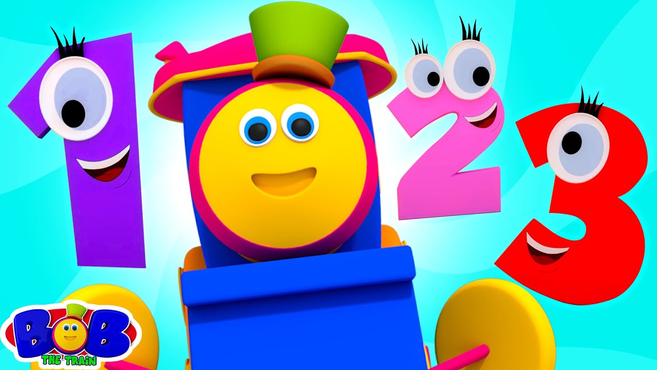 Numbers Song with Bob The Train & More Learning Videos & Rhymes for Babies