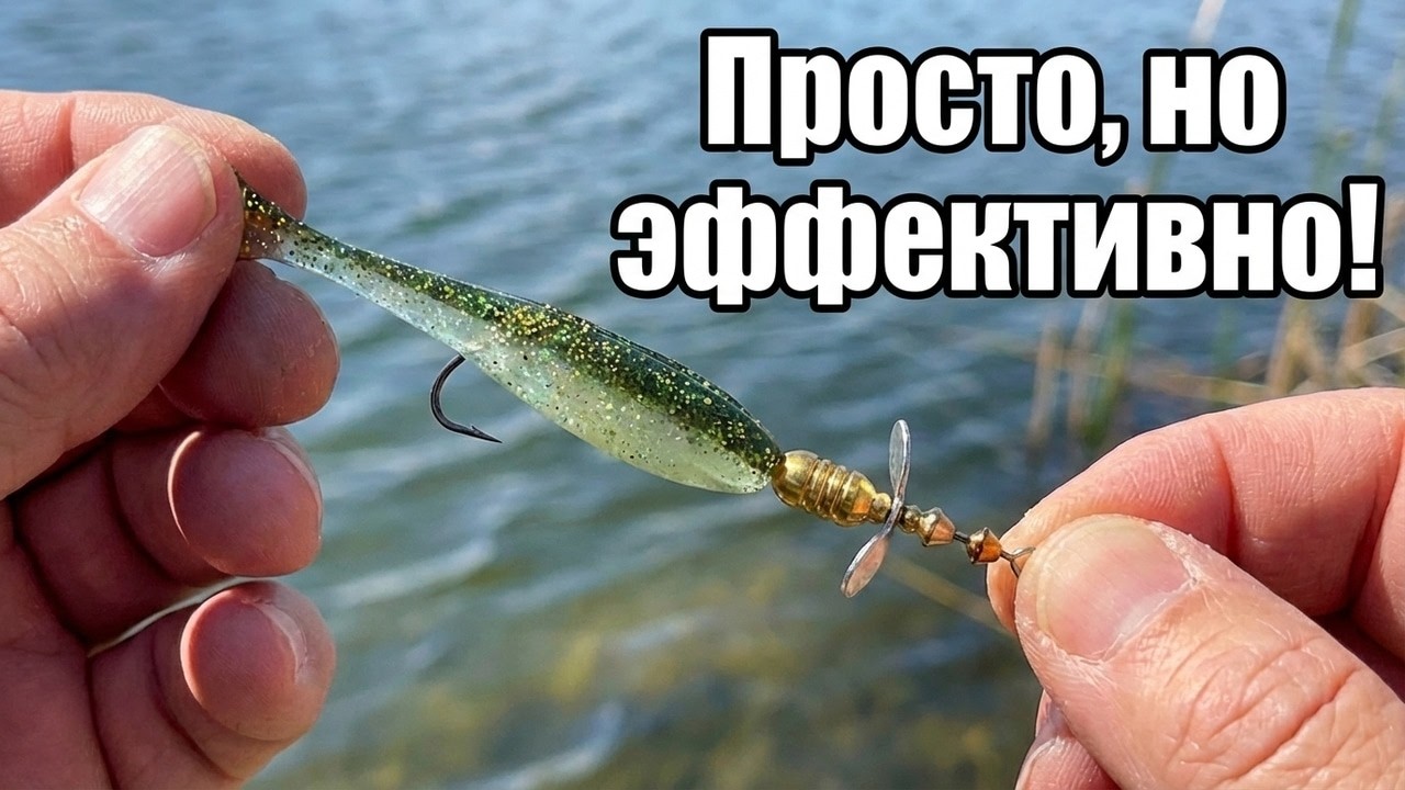 Простая снасть для ловли окуня и щуки!