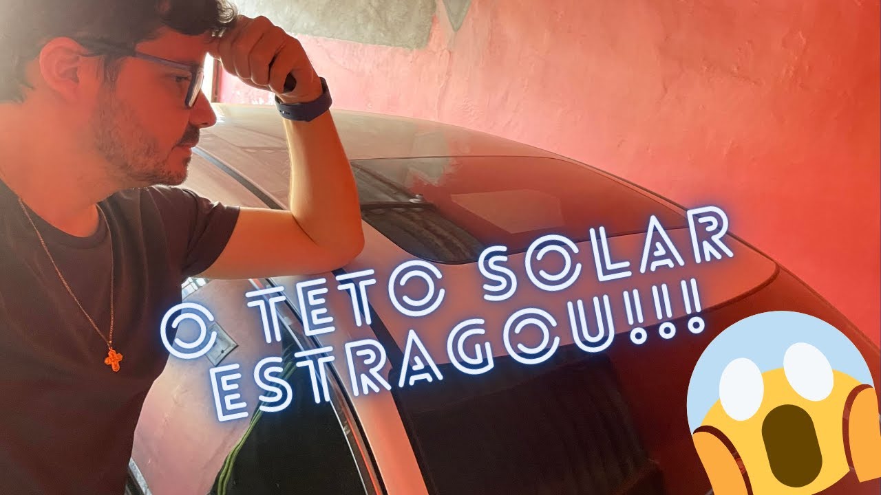 O teto solar do civic estragou