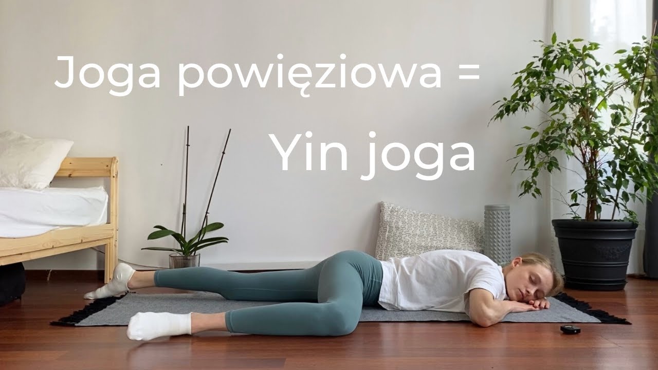 50-min spokojna Yin joga – WYCISZY, zadba o POWIĘZI, STAWY, WIĘZADŁA 🎐🤍