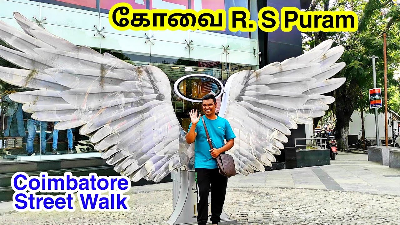 Coimbatore Rs Puram Street Walk / Mg Travel