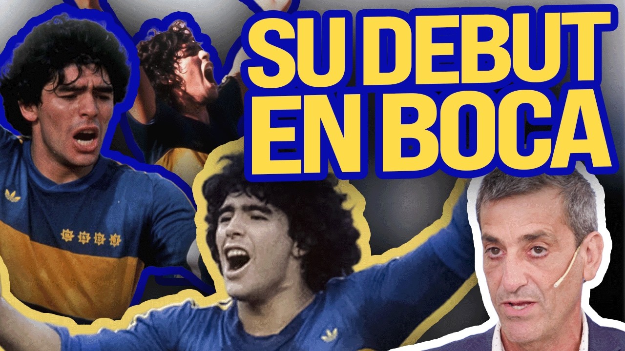 HACE 45 AÑOS: así fue el debut de Diego Maradona en Boca en la Bombonera | Gustavo Grabia