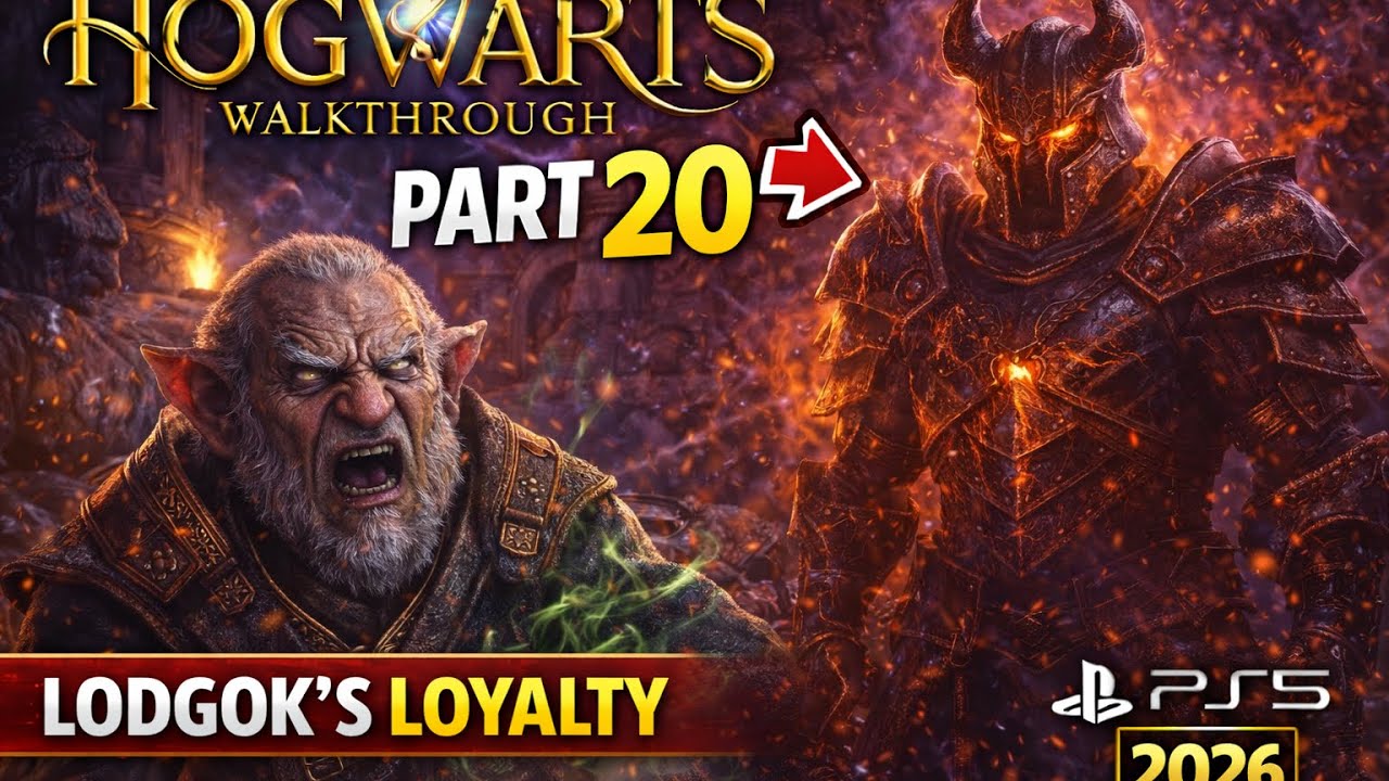 Hogwarts Legacy Walkthrough Part 20 – Lodgok’s Loyalty | PS5 4K | 2026