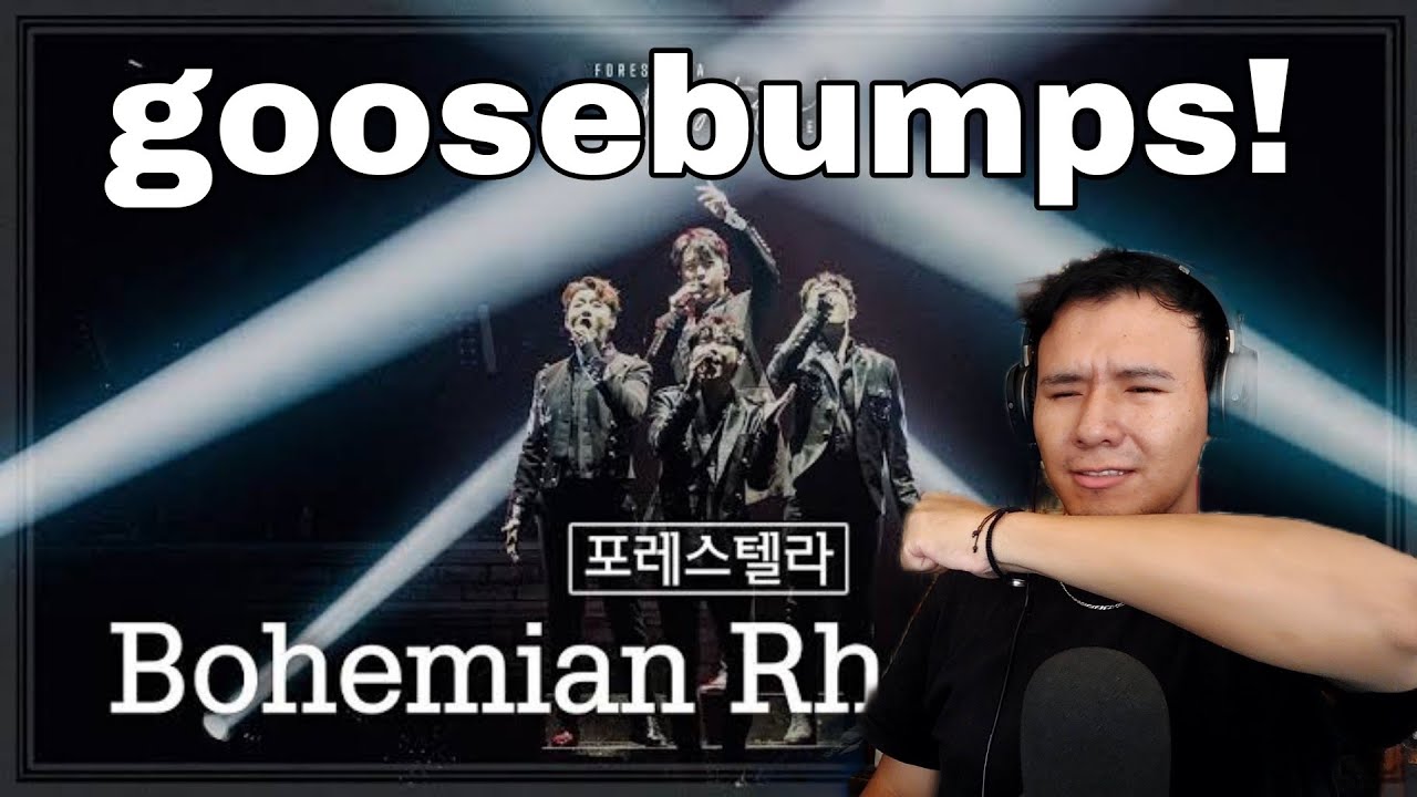REACCIONANDO a LIVE Bohemian Rhapsody  포레스텔라 강형호 고우림 배두훈 조민규  Forestella Mystique Live