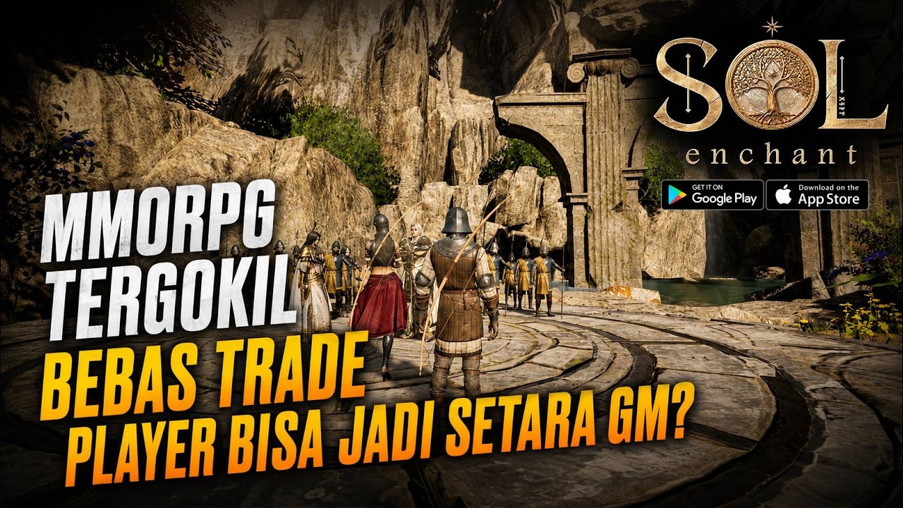 Netmarble Lagi! Akhirnya SOL: enchant Rilis! Bebas Trade & Player bisa jadi Setara GM?
