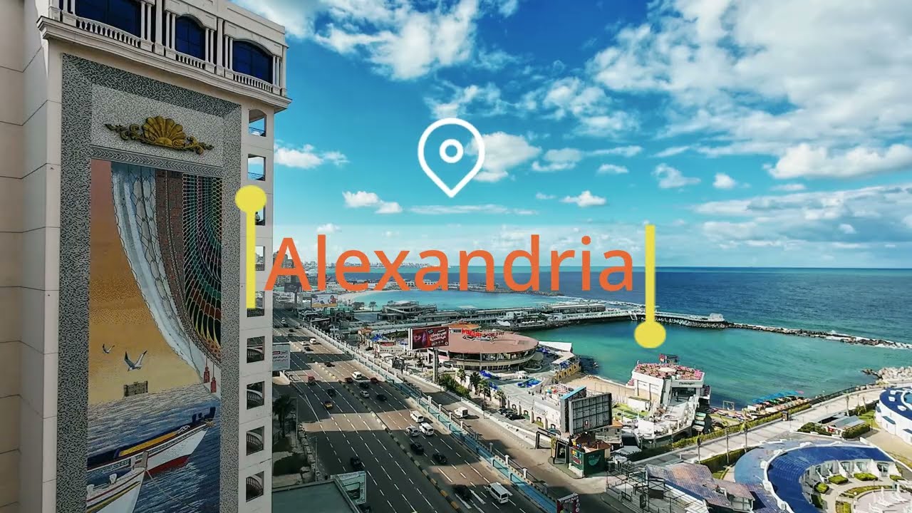 Alexandria Egypt Live 2 hours ASMR كورنيش الاسكندرية رائع