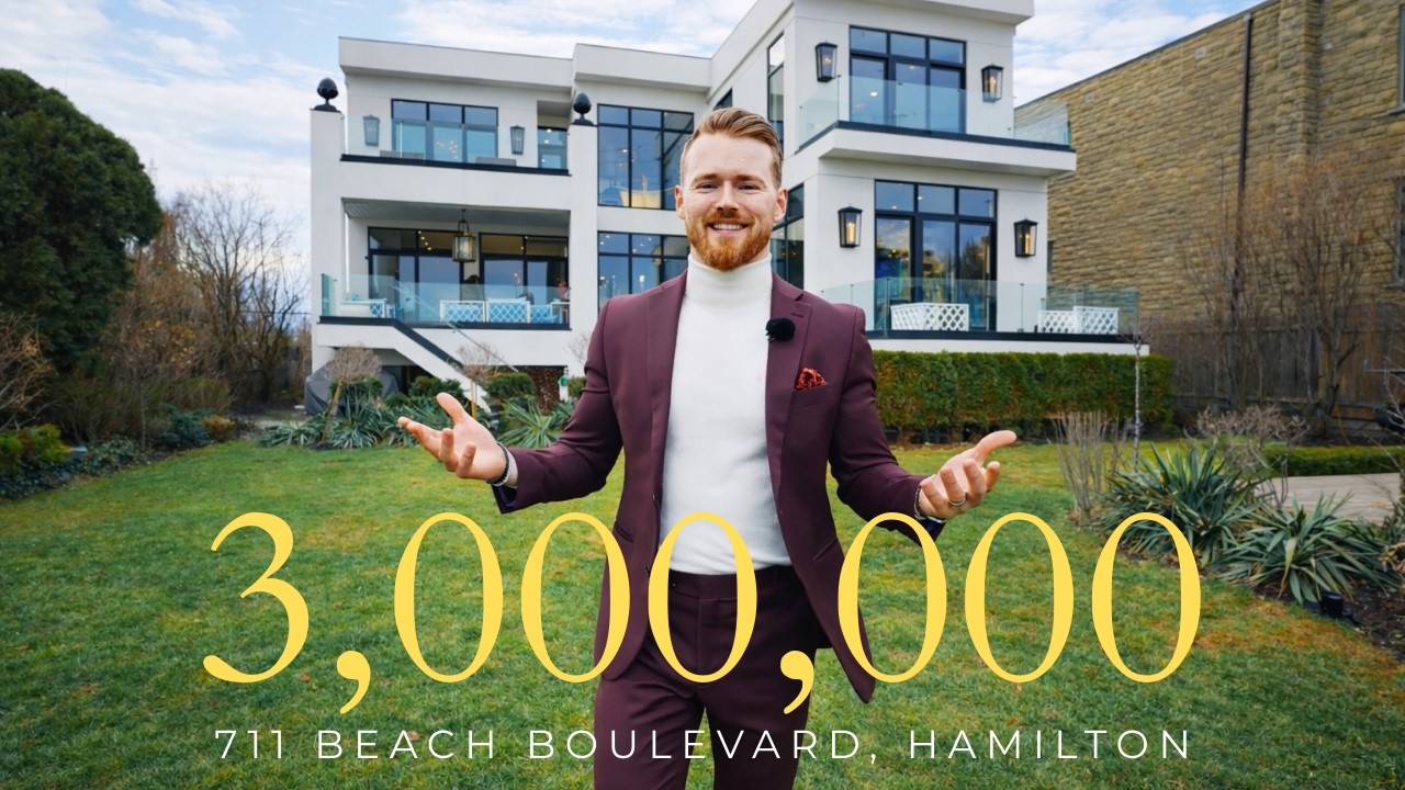 Интерьер современного особняка на берегу озера стоимостью 3 000 000 долларов | Полный обзор роско...