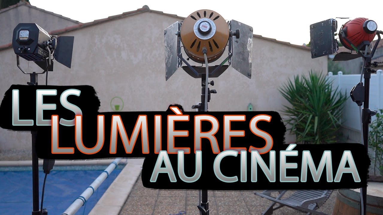 Les lumières au cinéma - Eclairages cinéma ( Fresnel, Blonde, Mandarines, Tube fluo, Led )