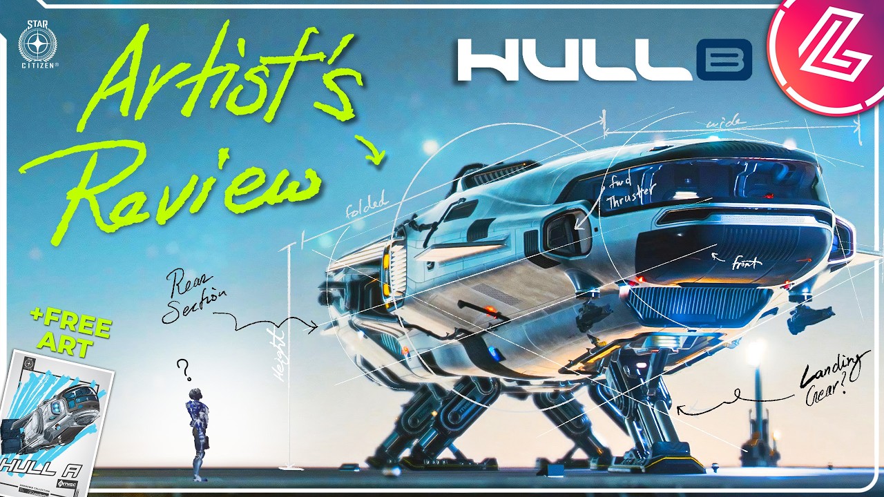 MISC Hull B Review - An Artist's Breakdown | Star Citizen Ships